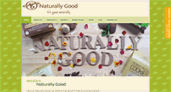 Desktop Screenshot of naturallygoodproducts.com.au